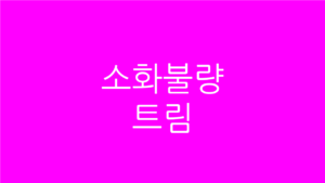 소화불량 트림