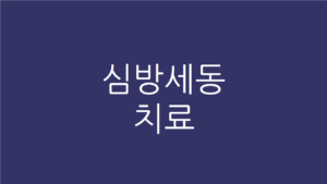 심방세동치료